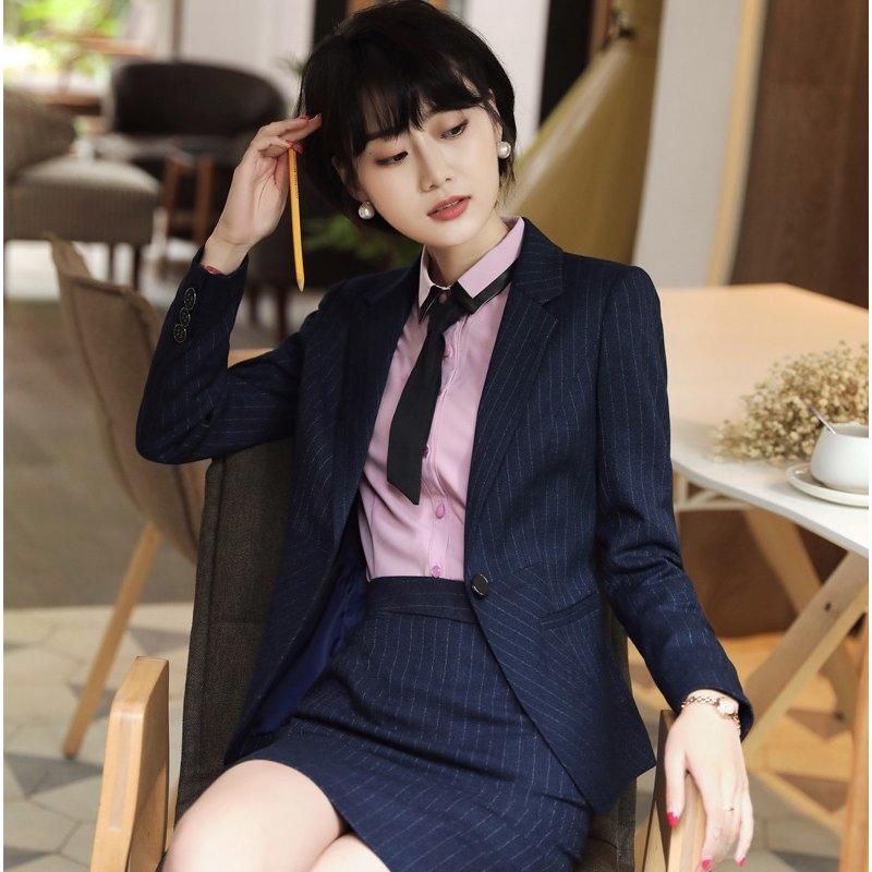 スーツセット レディース パンツセット スカートセット2点セット ストライプ 20代30代40代 事