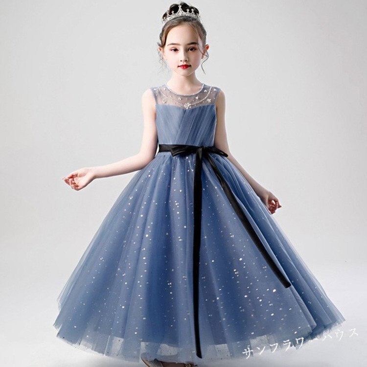 韓国キッズ ベビードレス ピアノ 発表会 160 演奏会 コンクール こども フォーマ 子供服 子供