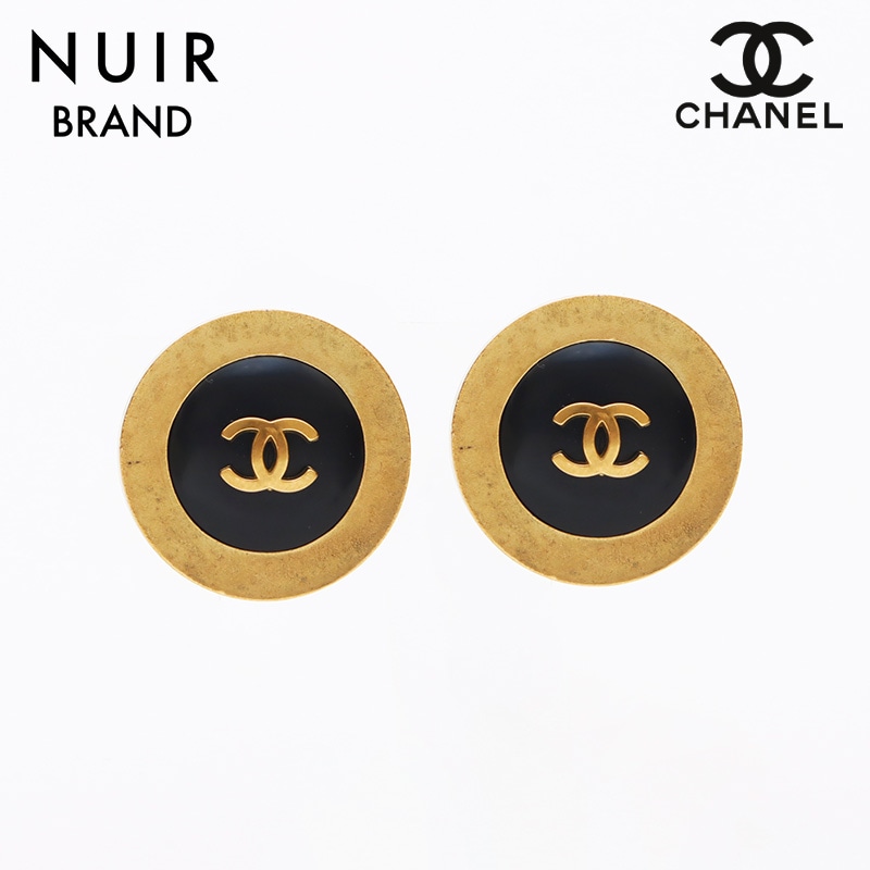 イヤリング ゴールド ブラック WS11380