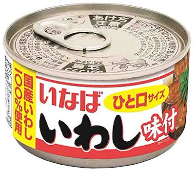 他サイト： いなば食品 いなば いわし味付 115g×6個 カンの商品画像