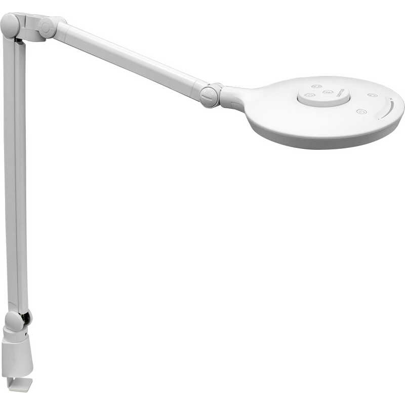 ジェントス　LEDデスクライト ルミサス もっと眼のことを考えたデスクライト 190～950ルーメン 調光 調色　DK-R117WH