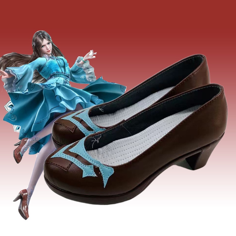 douluo Dalu Ning Rongrongの5年間の任命コス靴二次元アニメーション展示パフォーマンスシューズ