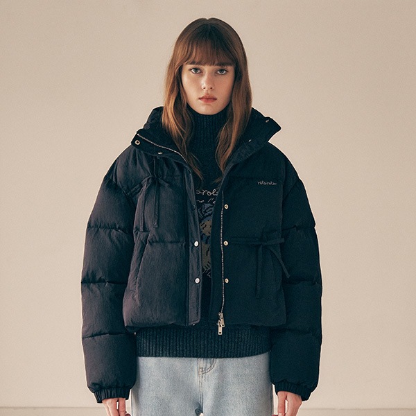 RIBBON WELLON PADDING BLACK 14,309円