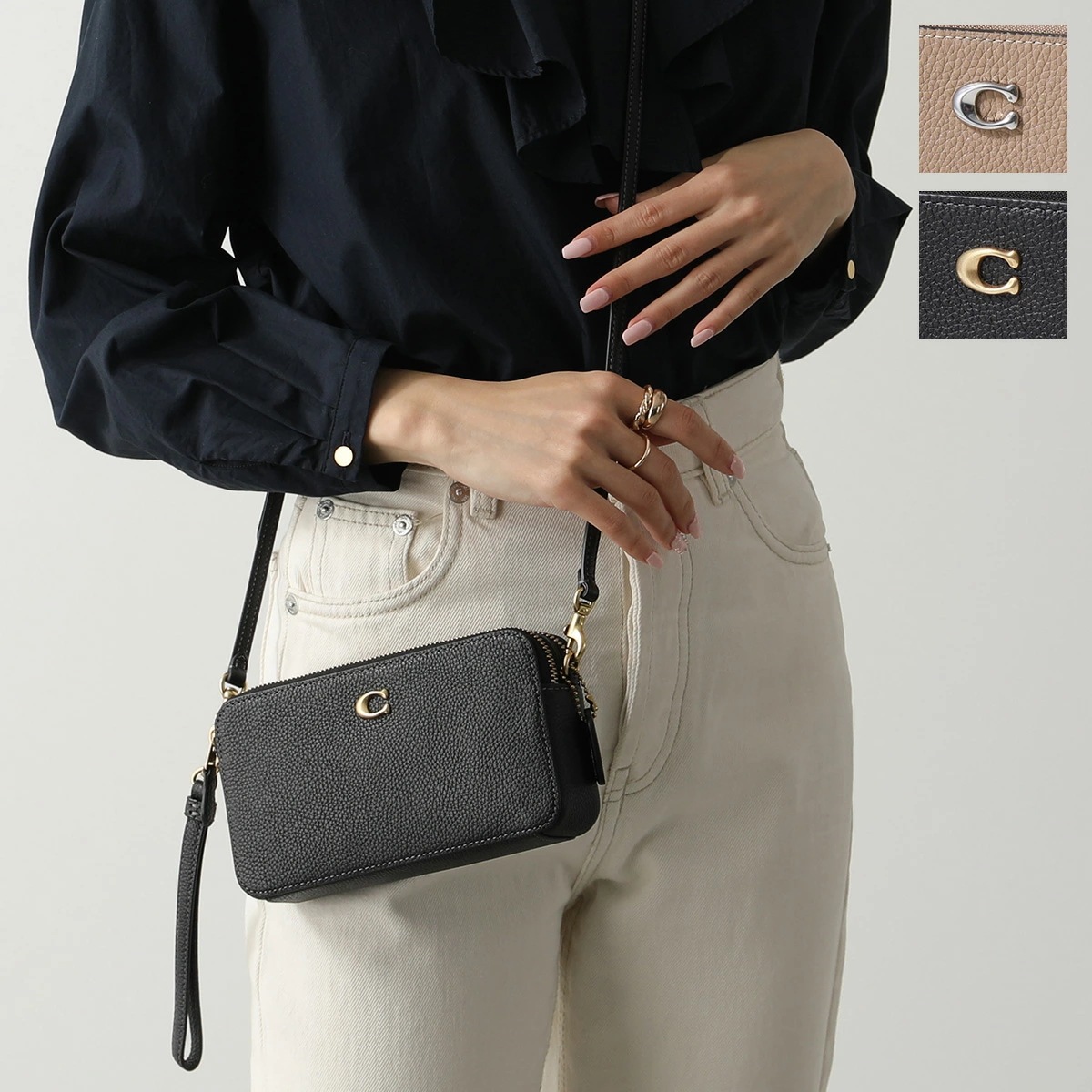 COACH コーチ ショルダーバッグ Kira Crossbody CH819 レディース キラ クロスボディバッグ レザー 鞄 カラー2色 22,280円