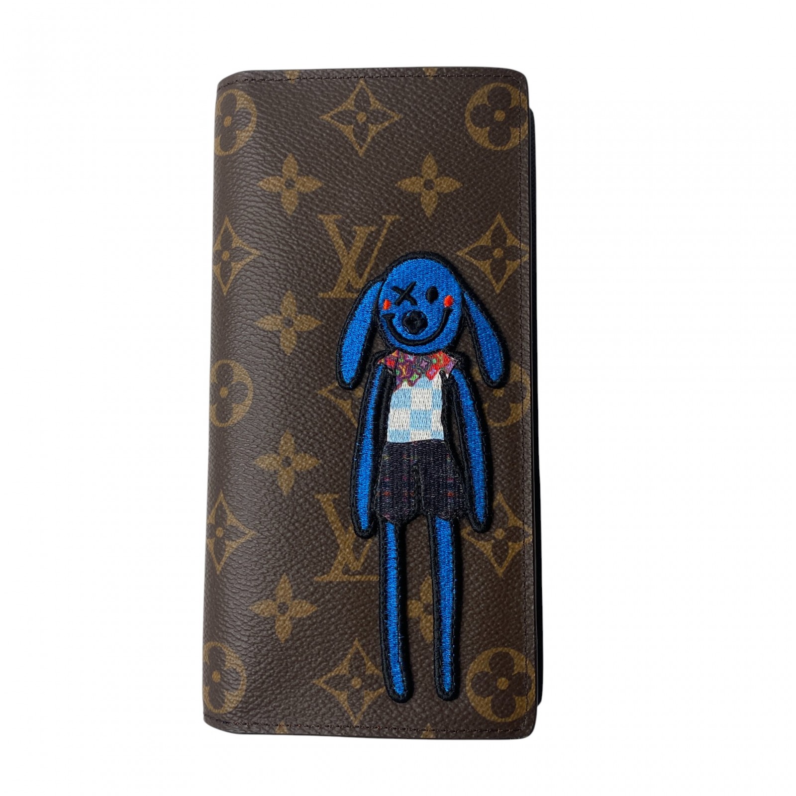 未使用 ルイヴィトン LOUIS VUITTON メンズ ポルトフォイユ ブラザ NM モノグラム ヴァージルアブロー M80158 TA0211