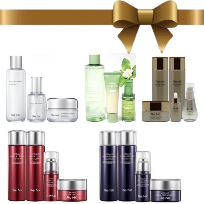 韓国スキンケアセットアルティメット フェイスアップ リフティング /アルティメット リンクルリペア /カーミング ドラゴンシカ /エッセンシャル モイスチャーリバイタル/インテンス ブライトニング