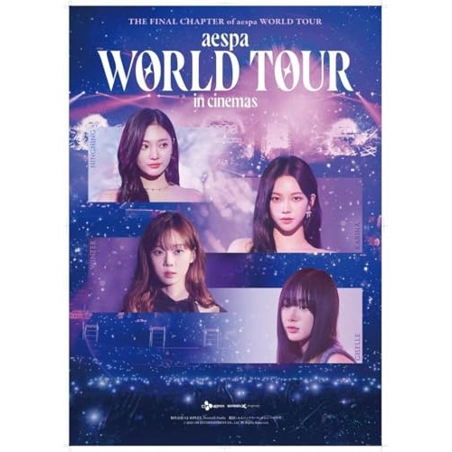 BD / aespa / aespa: WORLD TOUR in cinemas -STANDARD EDITION-(Blu-ray) (STANDARD EDITION)