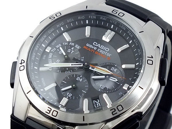カシオ CASIO ウェーブセプター WAVE CEPTOR 電波 ソーラー 腕時計 WVQ-M41 11,376円
