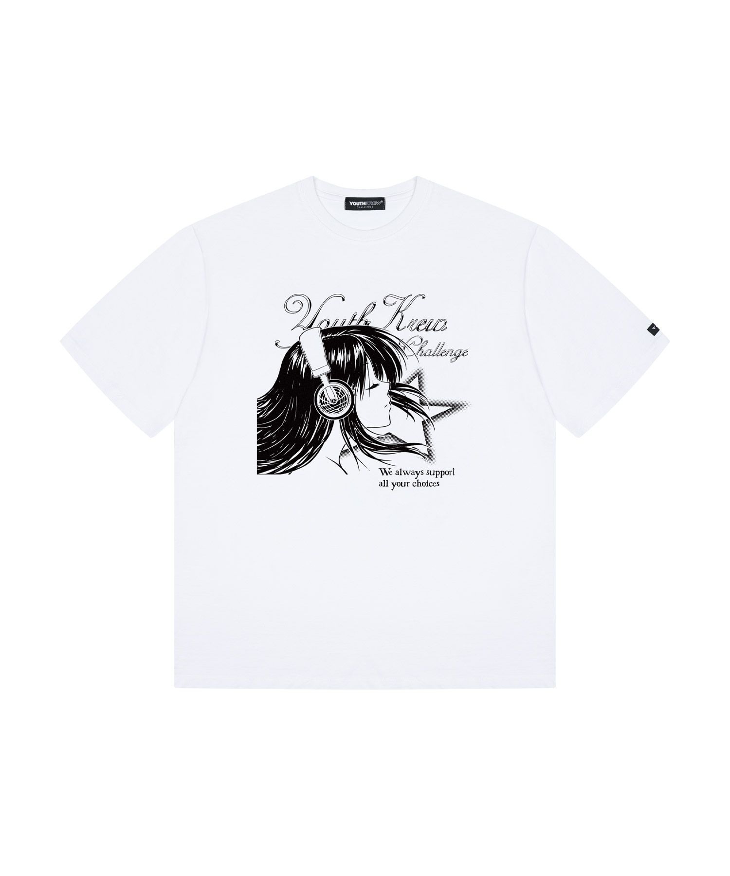YK ANIKA BOXY T-WHITETシャツ
