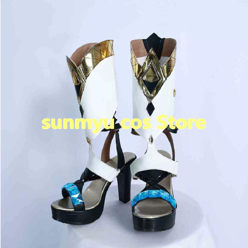 原神 Genshin Xilonen　シロネン コスプレ靴 ブーツ