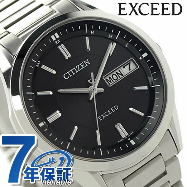 シチズン エクシード デイデイトモデル 電波ソーラー AT6030-51E CITIZEN EXCE
