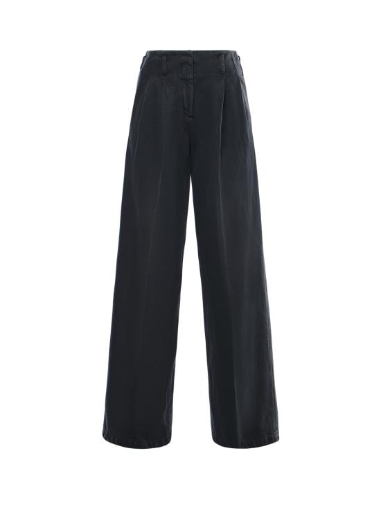 GOLDEN GOOSE Women Denim Pants GWP01203 P00234790100 Black