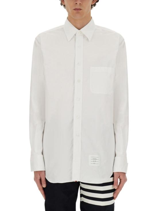THOM BROWNE Men Shirts MWL010E F0313100 White