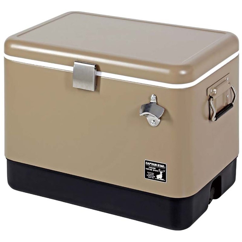 スチールフォームクーラー51L(カーキ) アウトドアクーラーボックス (ue0080) 28,897円