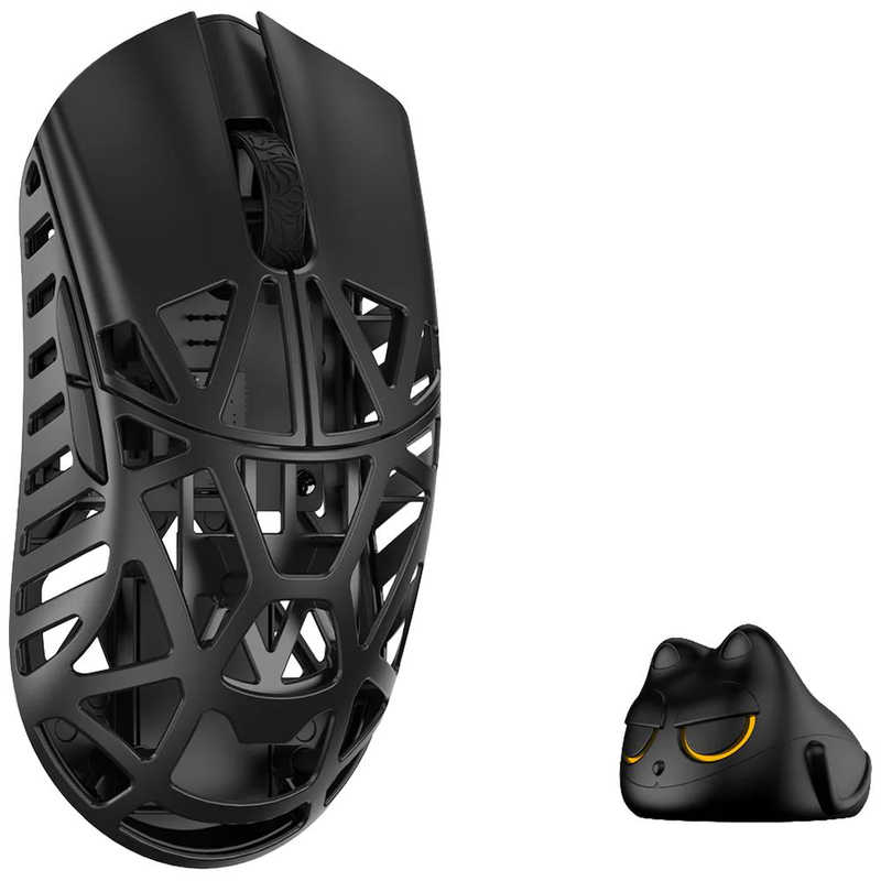 ゲーミングマウス Beast X Pro Mini ［光学式 / 有線/無線(ワイヤレス) / 5ボタン / USB］ Black(Side slits)　WL-BXMINIPRO-BLK-O
