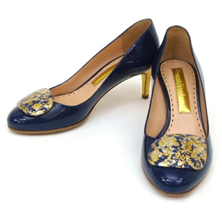 Rupert Sanderson ﾊﾟﾝﾌﾟｽ ﾈｲﾋﾞｰｺﾞｰﾙﾄﾞ ﾊﾟﾃﾝﾄ 34(56290