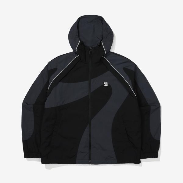 FILA モーターコア 切り替えポイント フード ウィンドブレーカー