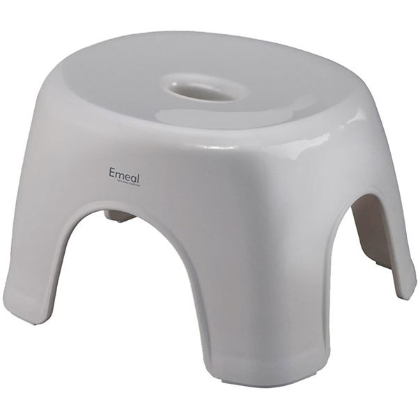 [3個セット] アスベル Emeal エミール 風呂椅子 座面高さ20cm グレー