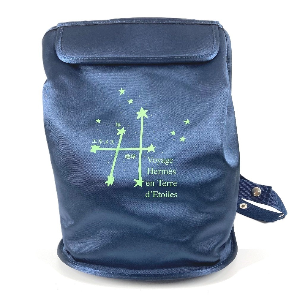 リュックサック シェルパ 星を巡る旅展 1999年 限定商品 カバン バックパック ナイロン ブルー