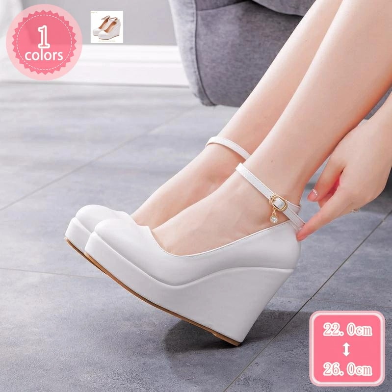 500円OFFクーポン 美脚パンプス ハイヒール レディース 靴 走れるパンプス 痛くない 結婚式 およばれ パーティー 美脚 ラウンドトゥ 厚底パンプス ストラップ 春夏秋 安定 軽量 低反発 歩き