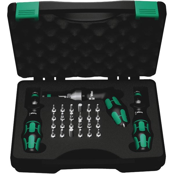 WERA ヴェラ トルクドライバーセット トルク調整範囲0.3-6.0N.m 074739 工具 ツール DIY 作業工具 道具