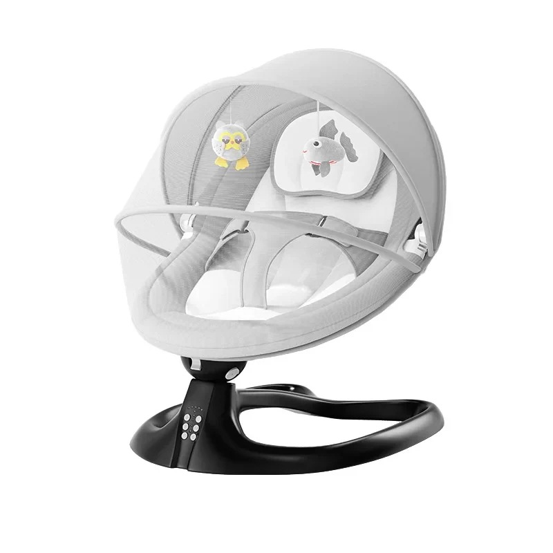 新生児用電動ロッキングチェア ベビーベッド 快適 電動スリーピングベッド