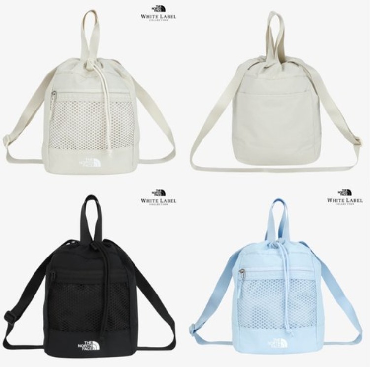 【韓国限定モデル】 WHITE LABEL/LINDEN MESH バケットバッグ ミニ/ユニセックス/NN2PS10