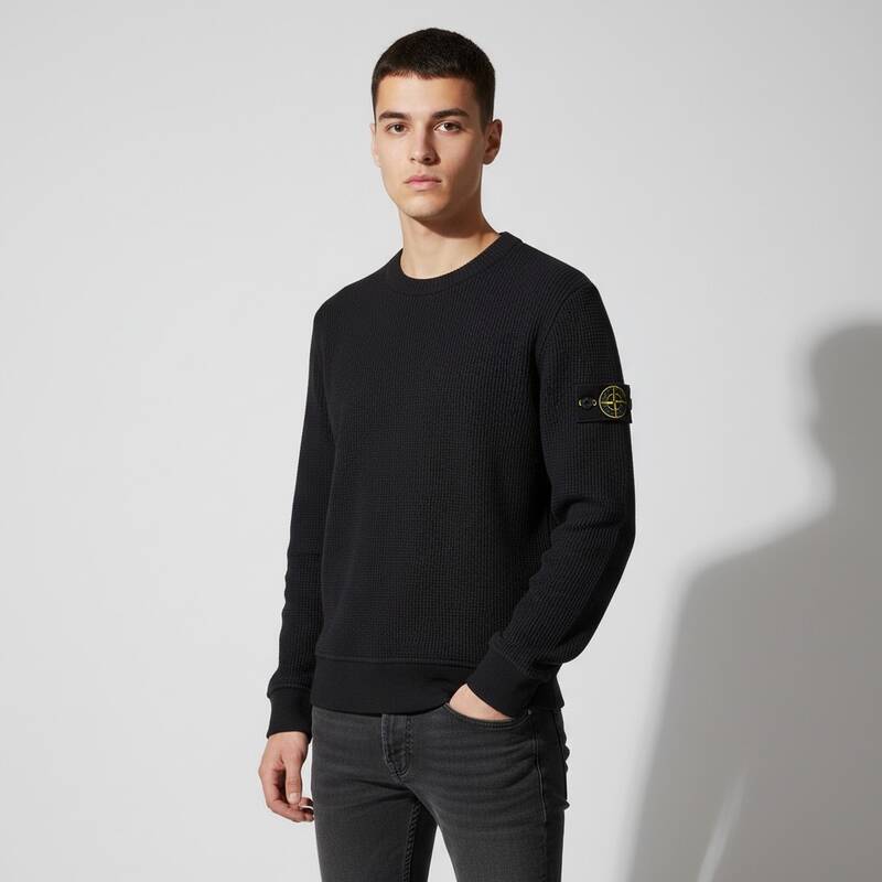 [カード決済10%割引] STONE ISLAND KIDS クルーネックTシャツ K1S166100006 S0044 V0020 (大人用としても着用可能)
