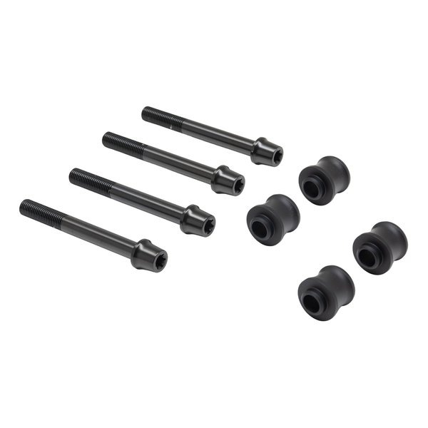 オフセットカラーマウントボルトセット 適合キャリパーB テーパーキャップ ブラック CBK-02BTB