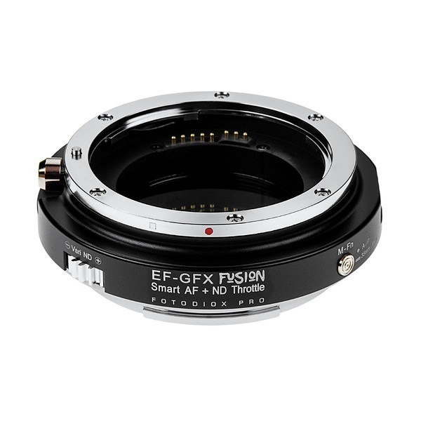 Fotodiox EF-GFX-FSN-ND 電子マウントアダプター (キヤノンEFマウントレンズ 富士フイルムGマウント変換)