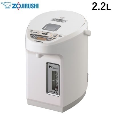 象印 2.2L 電気ポット マイコン沸とう VE電気まほうびん 優湯生 CV-WB22-WA ホワイト【送料無料】