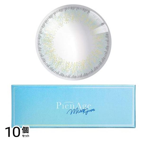 ピエナージュ ミミジェム ワンデーカラコン アクアマリン 10枚入 (-7.00 度あり) 10個セット