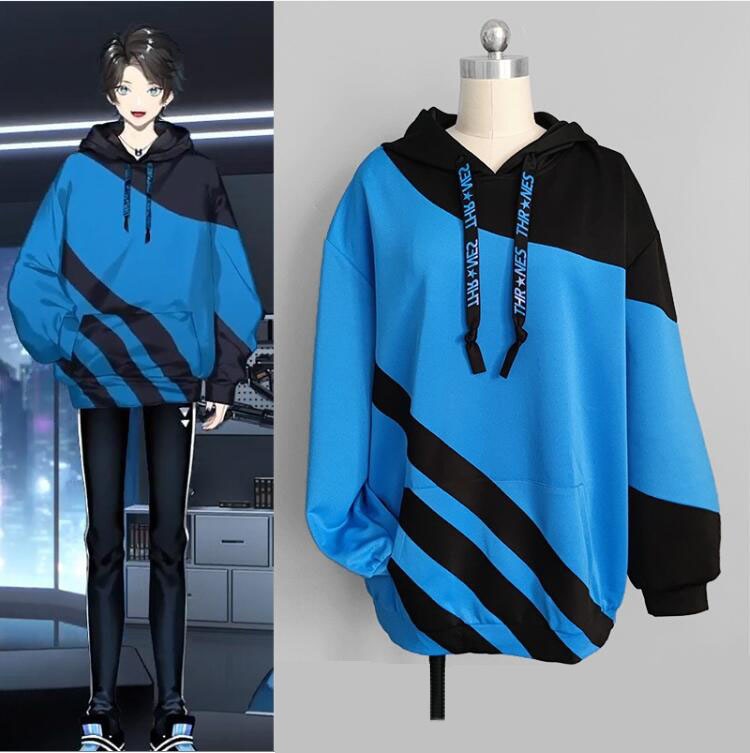 仮装 変装 ハロウィン コスチューム コスプレ衣装 スウェット アクシアクローネ VTuber バーチャルライバー にじさんじ スーツ ハロウィン 2025年新作入荷コスプレ