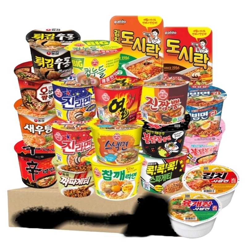 ここ一番企画 韓国容器ラーメン20種セット