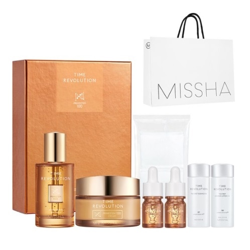 TIME REVOLUTION PRIMESTEM100 SPECIAL Skincare Set 新商品 韓国化粧品 機能性化粧品 贈り物 企画商品 スキンケア 肌の弾力 ヒョド 肌の水分