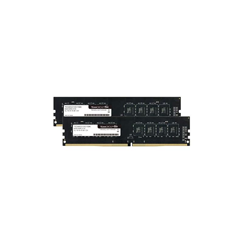 Team DDR4 PC4-17000 DDR4 2133MHzシリーズ Ecoパッケージ (8GBx2枚（16GBkit))その他PC用アクセサリー
