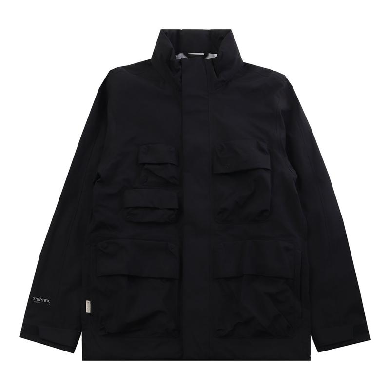 男性 3L パーテックス ユーティリティ防水ジャケット S25ZMPJK08 BK