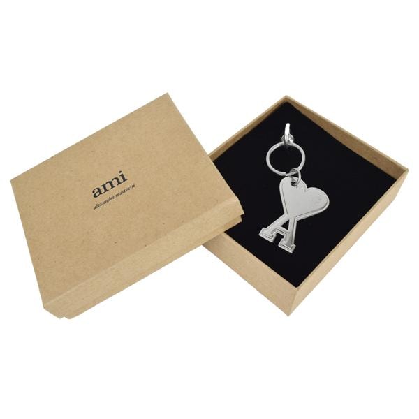 AMI Alexandre Mattiussi アミ アレクサンドロ マテュッシ AMI DE COEUR KEYRING/ハートロゴ キーリング/UKR906 369 905