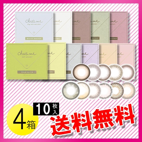 チューズミー 10枚入4箱セット / メール便1day