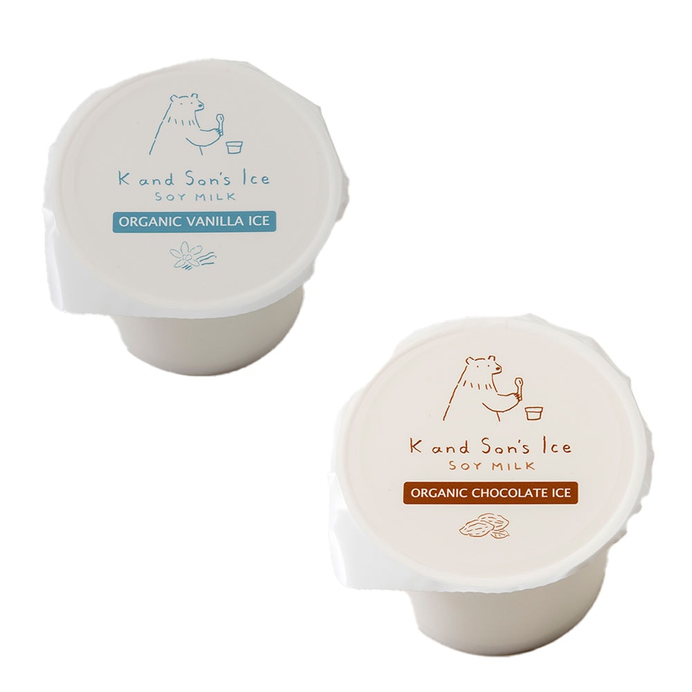 アイス アイスクリーム オーガニック 豆乳 カロリー制限 ヘルシー ダイエット オーガニックアイス 豆乳アイス スイーツ 80ml 24個セット 詰め合わせ ギフト プレゼント 6,291円