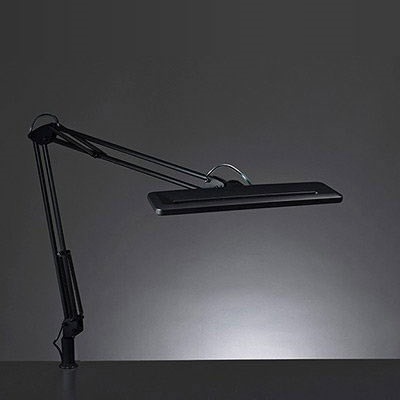 山田照明 LEDデスクライト Z-Light クランプ式 アームスタンド Z-1000-B ブラック 工場作業用照明 【送料無料】