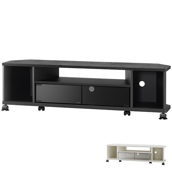 テレビ台 ローボード コーナー型 シンプルデザイン 52V型対応 幅120cm