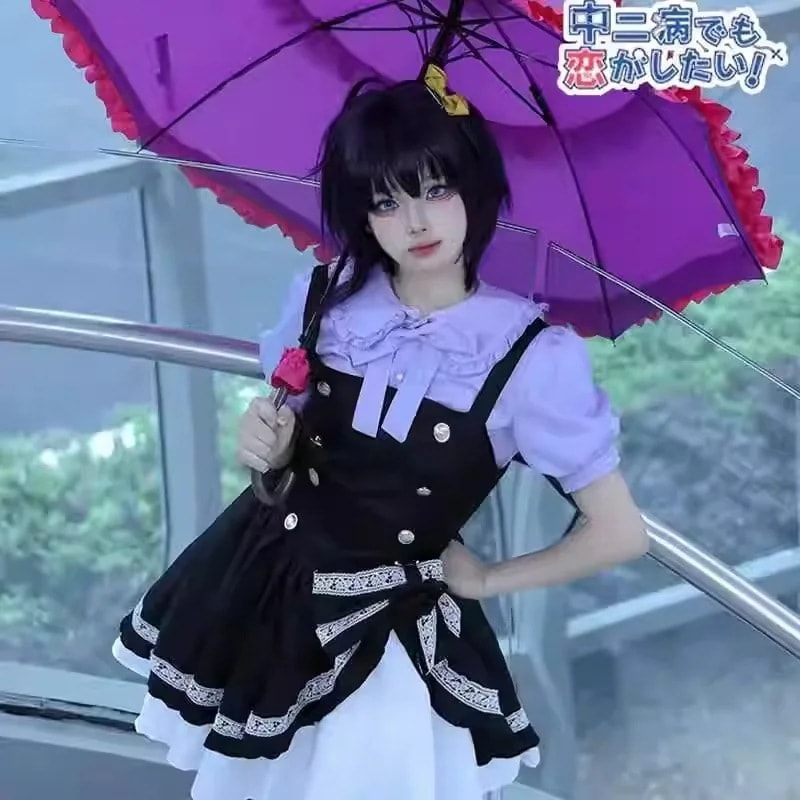 高品質 cos サマードレス バードツアー 六花 ゴススーツ 中二病でも恋がしたい コスプレ衣装 なりきり服フルセット