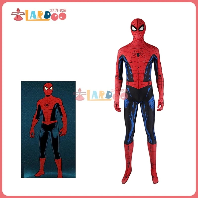 スパイダーマン ps5 vintage comic book suit コスチューム 全身タイツボデイー コスプレ衣装373