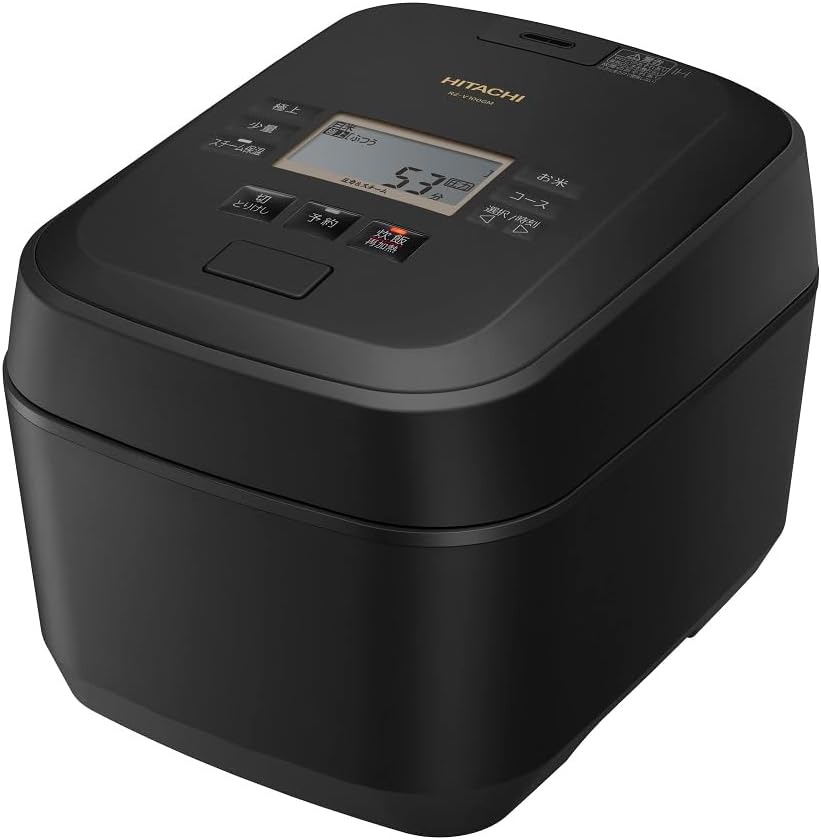 【新品】日立 沸騰鉄釜 ふっくら御膳 RZ-V100GM(K) [フロストブラック]