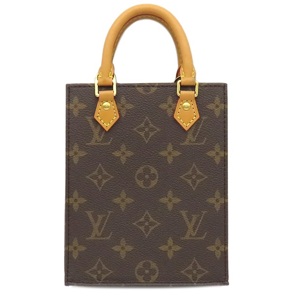 ルイヴィトン LOUIS VUITTON 2WAYバッグ プティット サックプラ モノグラムキャンバス モノグラム ゴールド金具 茶 ハンドバッグ ショルダーバッグ M81295 【箱】【中古】 99,704円