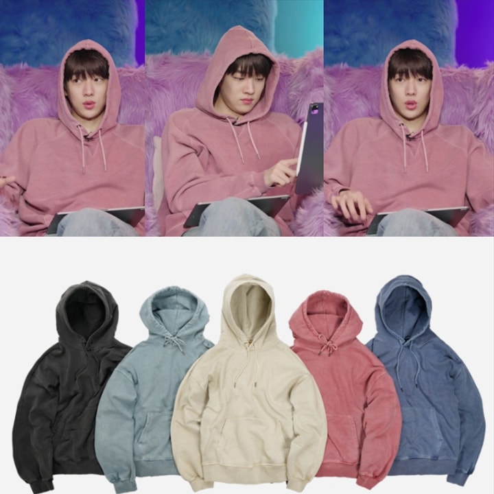 [DKZ ジェチャン 着用]OG PIGMENT DYEING HOODY 002