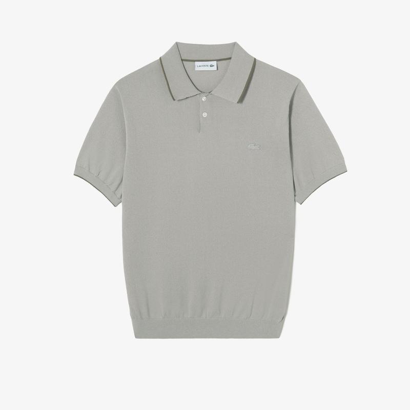 (男性)26SS ティッピング ペーパー 半袖セーター ポロ PH744E-56G CCA