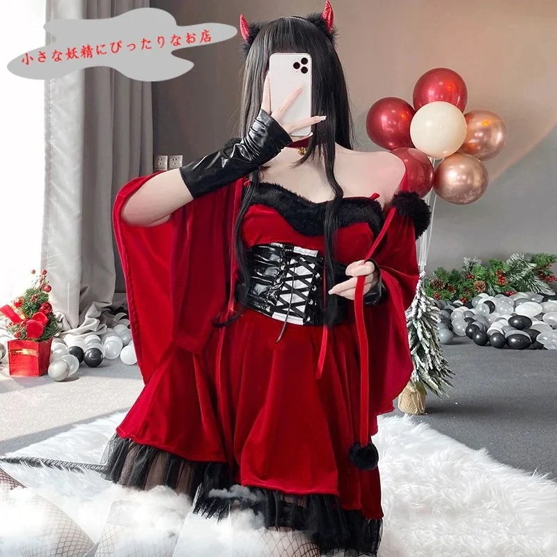 パーティーイベント用品クリスマスハロウィン ムード 制服 誘惑コス クリスマス コスム キャットガール バニーガール ウサギ コスム ムード パジャマ