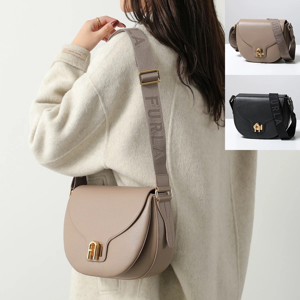 Furla フルラ ショルダーバッグ LOTUS ロータス WB01605 BX0356 BX3916 レディース レザー クロスボディ ポシェット ロゴ 鞄 カラー2色 36,663円
